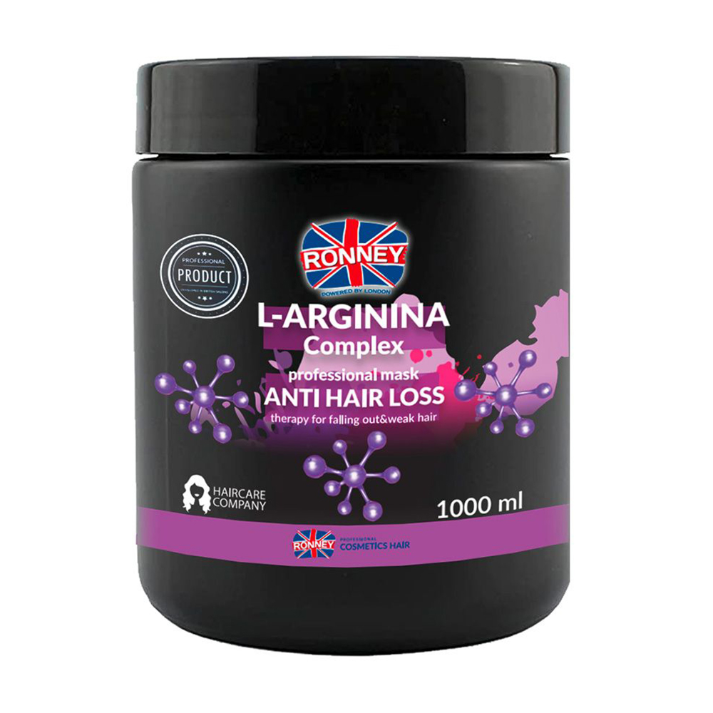 Маска Ronney L-Arginina Complex Anti Hair Loss Mask для ослабленого волосся, проти випадіння, 1 л